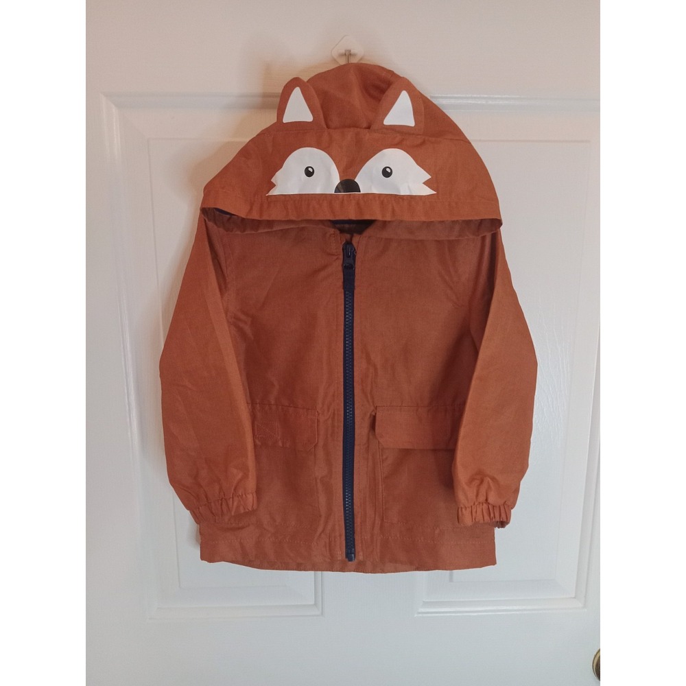 Carter's Toddler's "Fox" Hoodie‎ Windbreaker: Size 2T